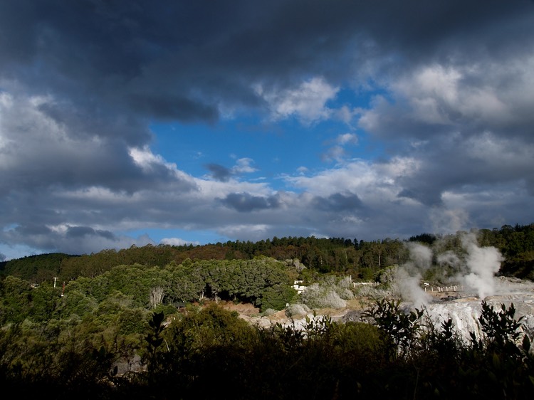 Geothermic activity