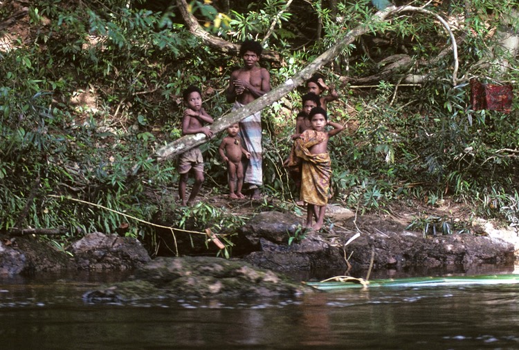 Local family near Taman Negara1992