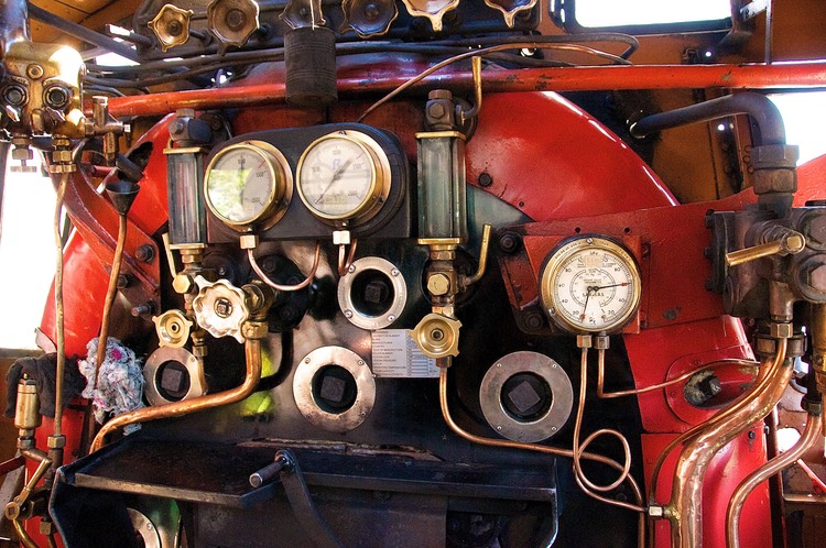 Rovos Rail's steam engine